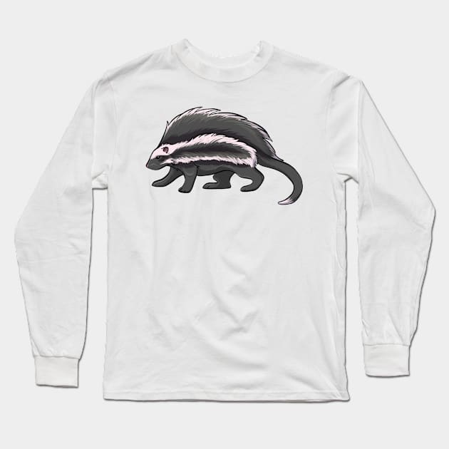 Maned Rat Long Sleeve T-Shirt by DeguArts